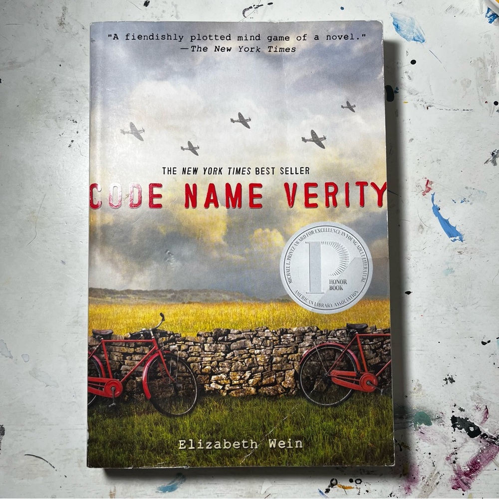 4/$20 Code Name Verity by Elizabeth Wein